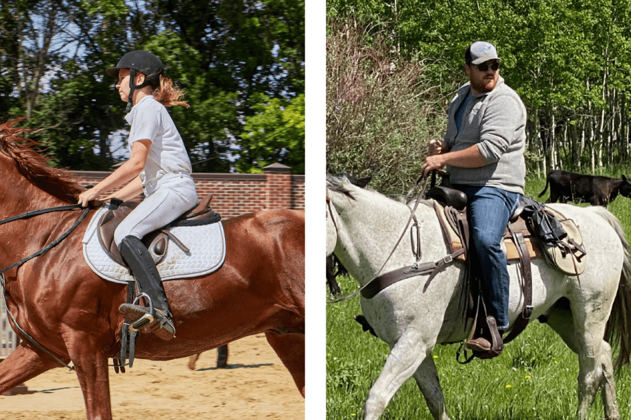 English vs. Western Riding - 180 Ranch NWA