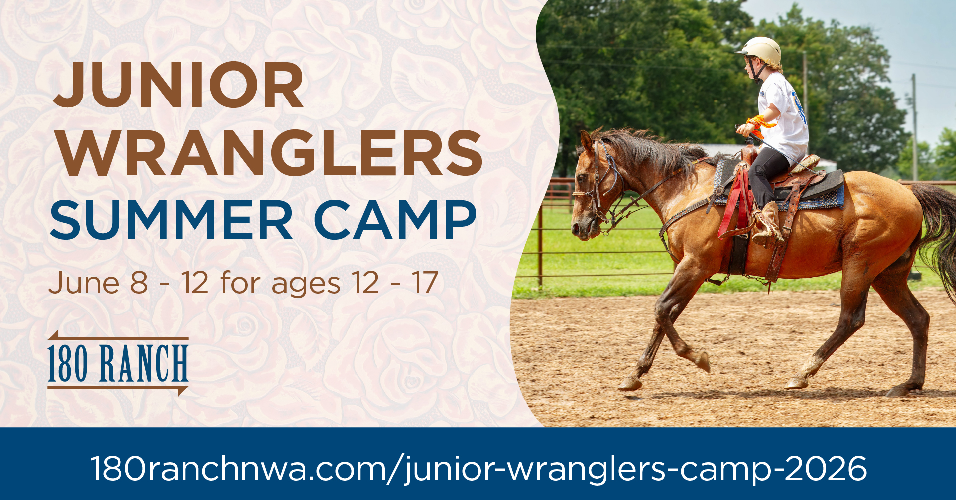 June 8 – 12, 2026 Junior Wranglers Horse Camp